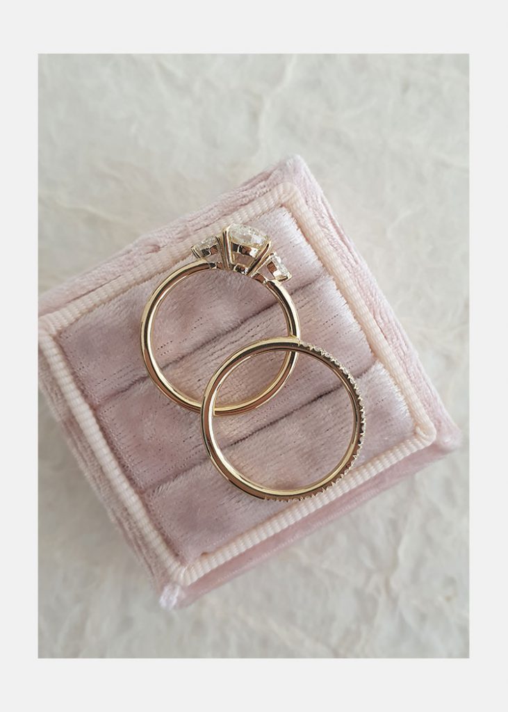 1.50ct Oval Cut Moissanite Diamond 3 Stone Engagement Ring