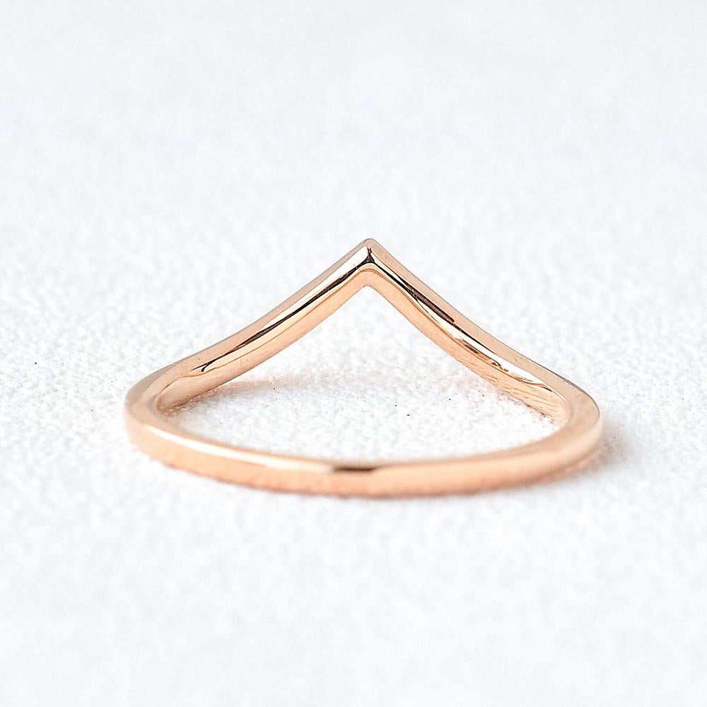 1.50MM Solid Gold Curved Perfect Stacking Band for All Rings