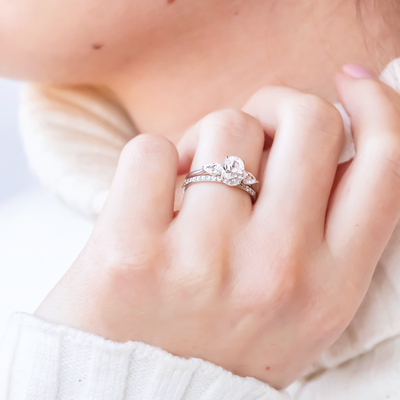 Round Brilliant Cut Full Eternity Wedding Band