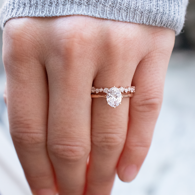 Round Brilliant Cut Full  Eternity Wedding Band