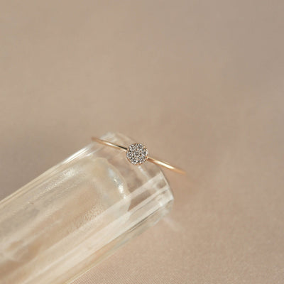 0.04ct Round Cut Unique Moissanite Diamond Wedding Band