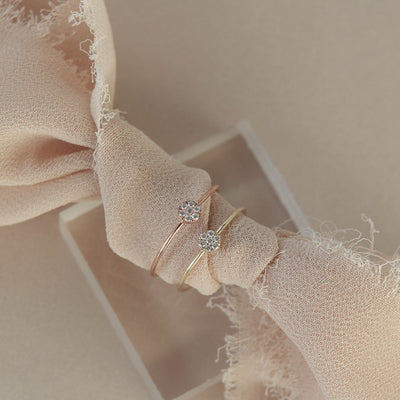 0.04ct Round Cut Unique Moissanite Diamond Wedding Band