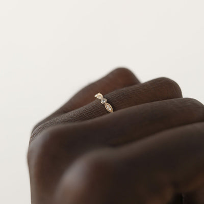 0.11ct Round Brilliant Cut Unique Moissanite Diamond Full Eternity Wedding Band