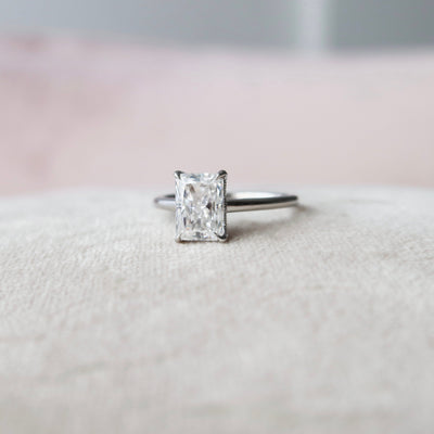 3 CT Oval Cut Halo  Moissanite Diamond Engagement Ring